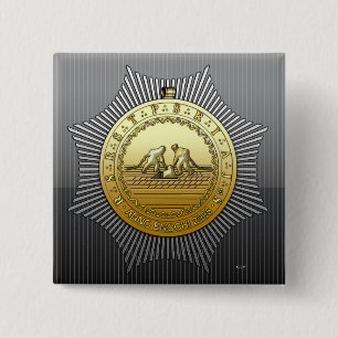 13th Degree: Master of the Ninth Arch Pinback Button