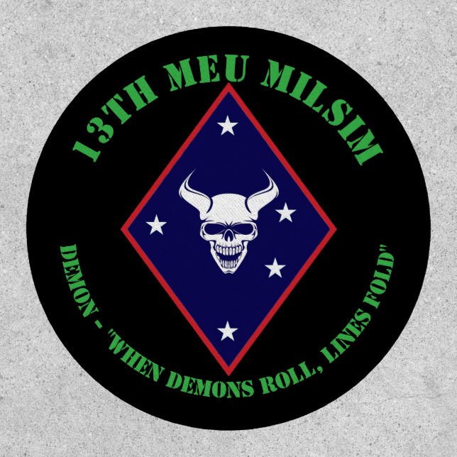 13th Demon Section Patch (Front)