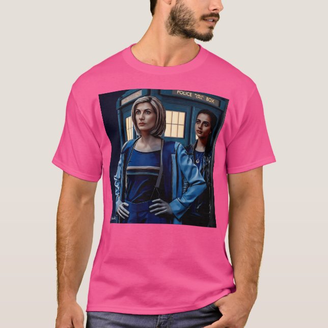 13Th Doctor  Thasmin Power Couple T-Shirt (Front)
