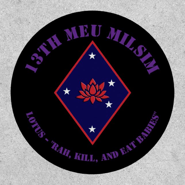 13th Lotus Patch (Front)