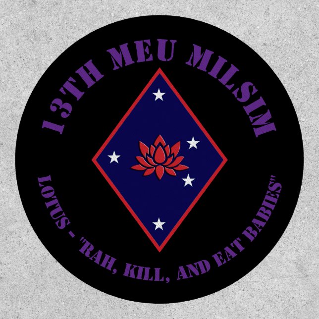 13th Lotus Patch (Front)