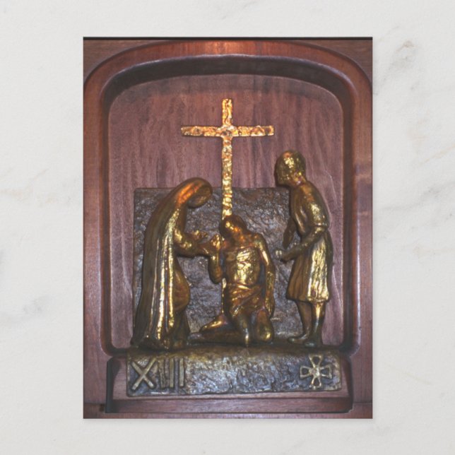 13th Station of the Cross Postcard (Front)