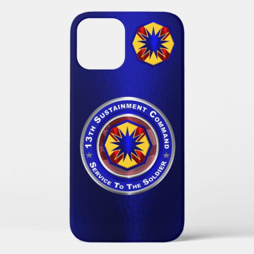13th Sustainment Command  iPhone 12 Case