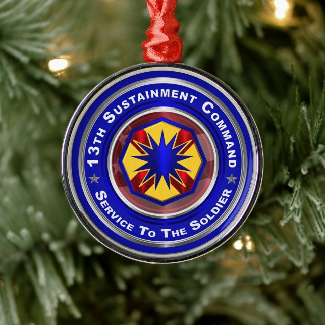 13th Sustainment Command Christmas Ornament (Tree)