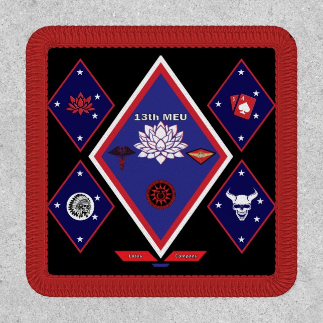 13th Unit Patches (Front)