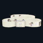 13th Wedding Anniversary Belt<br><div class="desc">Here,  I've designed heart frames and soft color lace,  for a delicate and understated photo belt for her 13th wedding anniversary.  Won't those gorgeous photos bring a smile to her face?!</div>