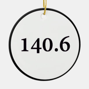 140.6 circle ceramic ornament