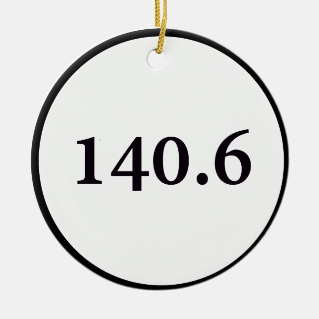 140.6 circle ceramic ornament (Front)