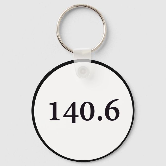 140.6 circle keychain (Front)