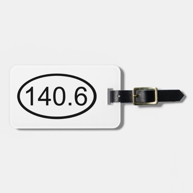 140.6 LUGGAGE TAG (Front Horizontal)