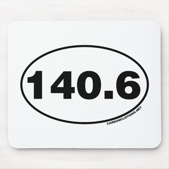 140.6 Miles Mousepads