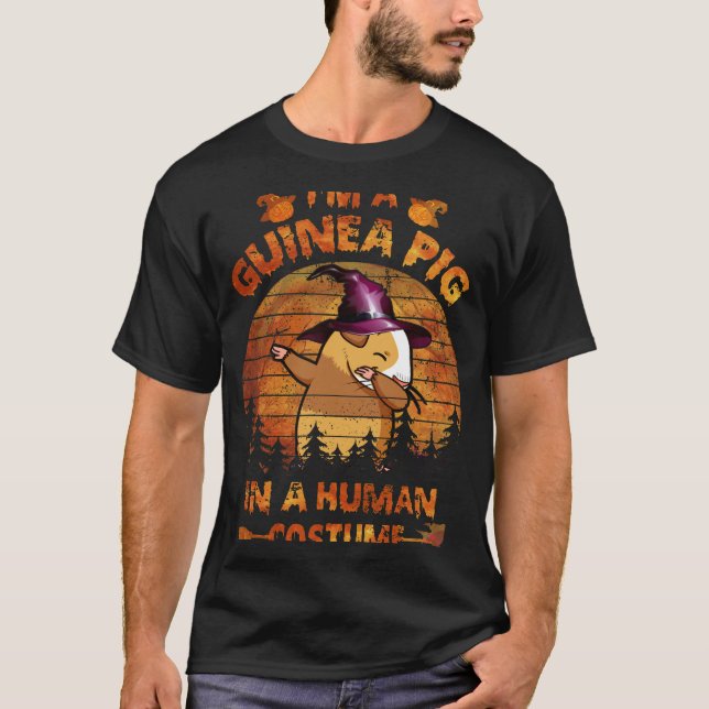 140 Guinea Pig Halloween Costume For Humans T-Shirt (Front)