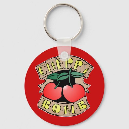 1413032011 Cherry Bomb Inverso Rocker  Kustom Keychain
