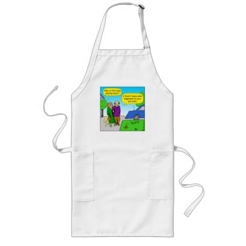 1433 I Know What Happened To Your Ear Pod T_Shirt Long Apron