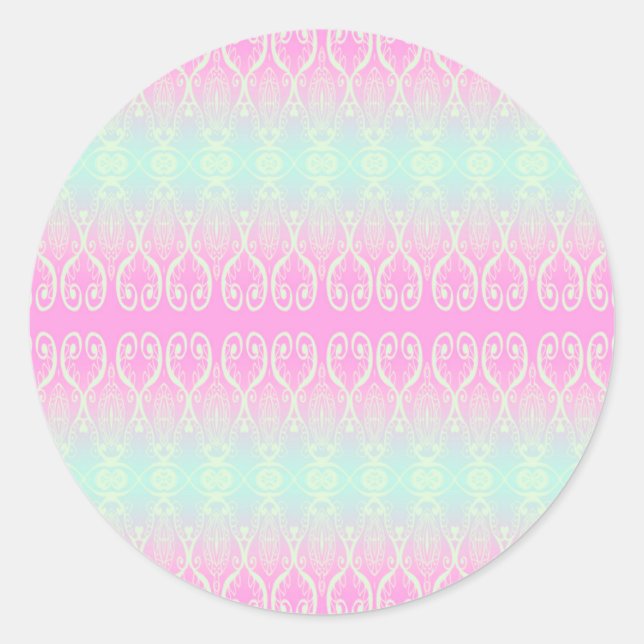 143 CLASSIC ROUND STICKER (Front)