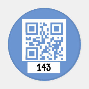 143 secret QR code message, decode it, say it. LB Coaster Set