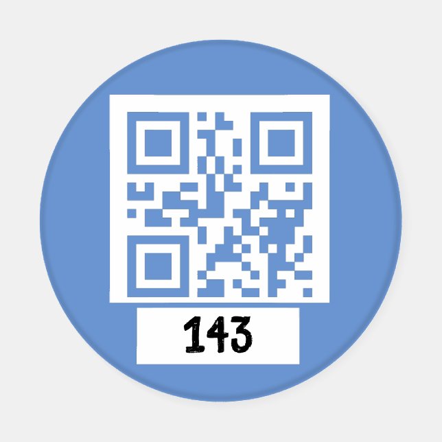 143 secret QR code message, decode it, say it. LB Coaster Set (Single)