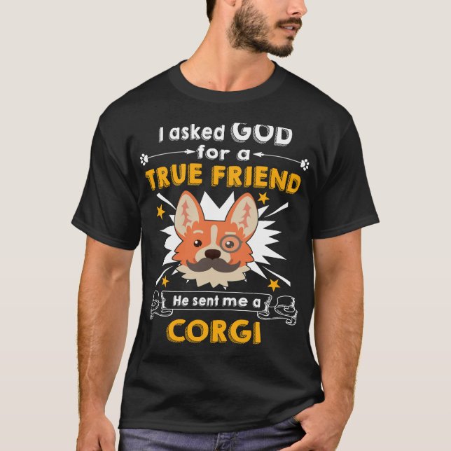 144 He Sent Me A Corgi T-Shirt (Front)