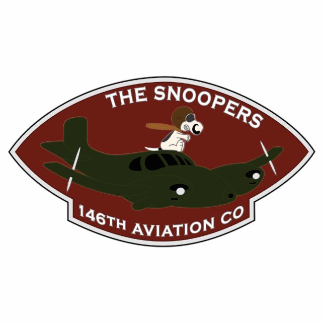 146th Aviation - The Snoopers Cutout (Front)