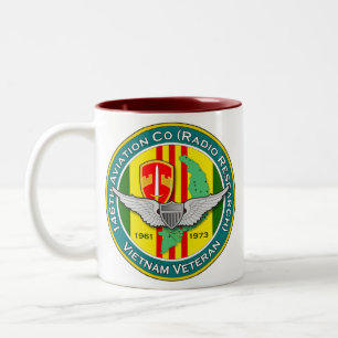 146th Avn Co RR 3 - ASA Vietnam Two-Tone Coffee Mug