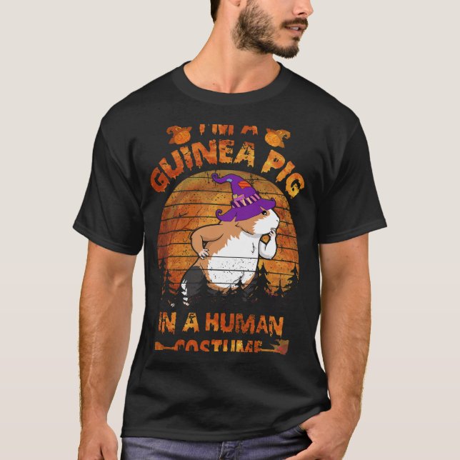 147 Guinea Pig Halloween Costumes T-Shirt (Front)