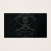 147th Zombie Task Force Hunting Permits (Back)