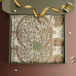 1480 Woodcut World Map Tissue Paper