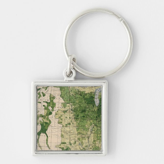 148 Sheep/sq mile Keychain (Front)