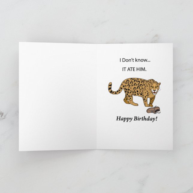 DISH// To-i 逆バースデーカード 149 Happy Birthday Humor Card | Zazzle