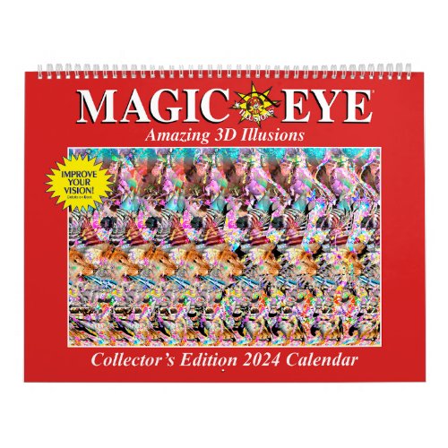 1425 wide 2024 International Magic Eye Calendar