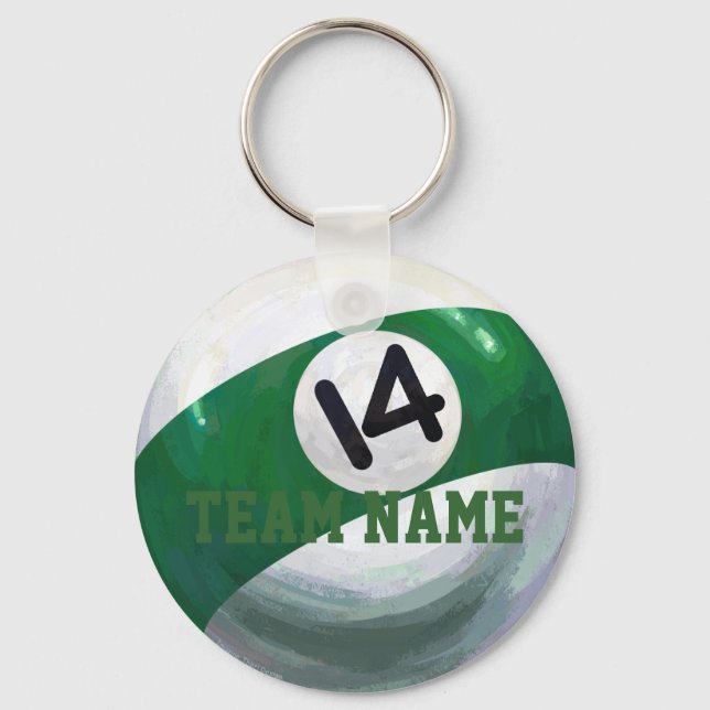 14 Ball Keychain (Front)