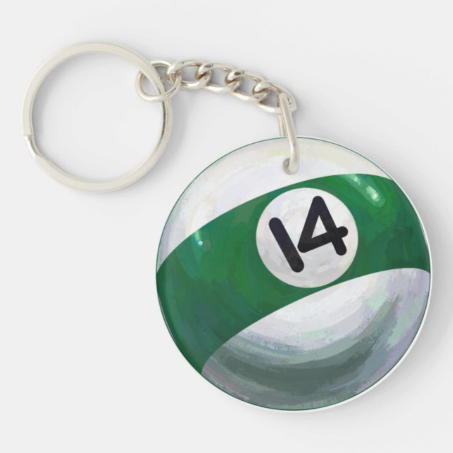 14 Ball Keychain (Front)