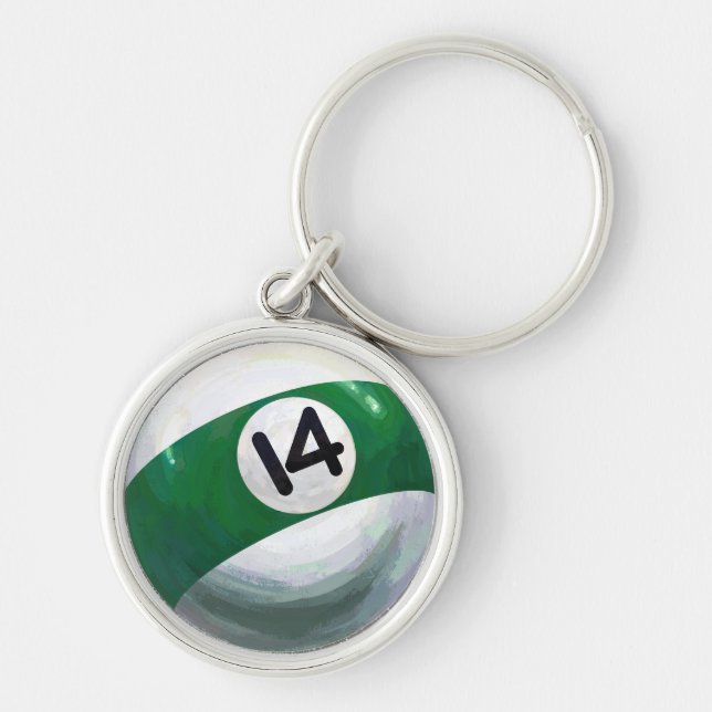 14 Ball Keychain (Front)