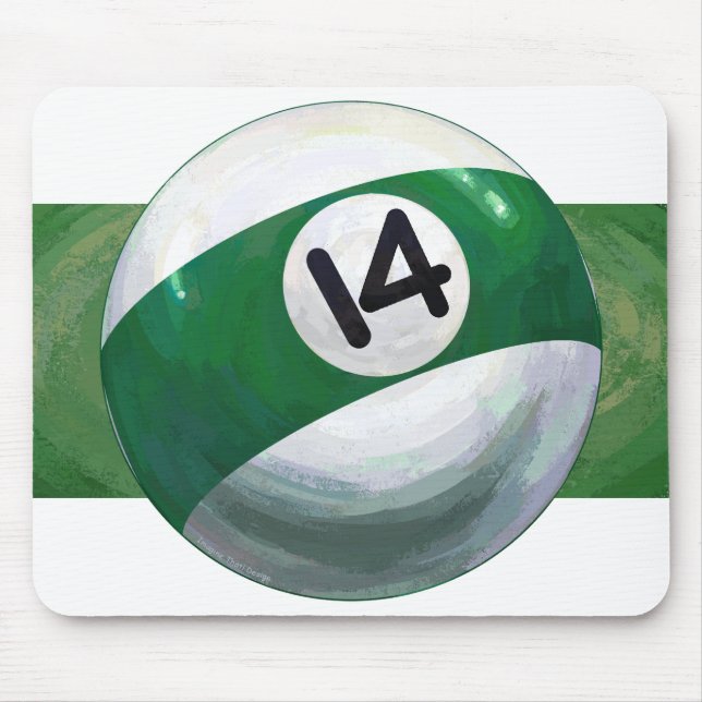 14 Ball Mouse Pad (Front)