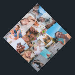 14 Haphazardly Overlapping Photos Collage Template Graduation Cap Topper<br><div class="desc">Photo collage tassel topper for the graduate personalized with 14 of your photos in a collage of overlapping photos without any borders to celebrate all the fun moments and milestones of the graduate's life!</div>