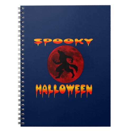 14Happy Halloween greetings of the spooky season Notebook
