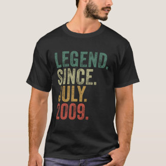 14 Legend Since July 2009 14Th T-Shirt