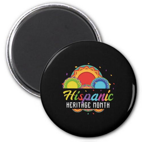 14National Hispanic heritage Month all countries Magnet