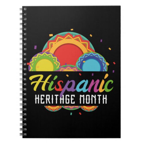 14National Hispanic heritage Month all countries Notebook