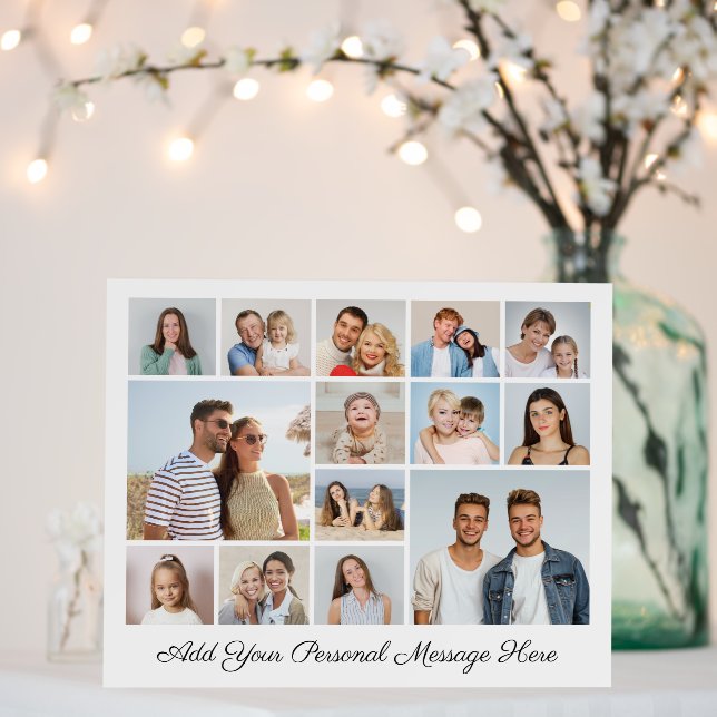 14 Photo Collage Add Your Own Greeting  Foam Board (In Situ (Wedding))