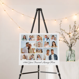 14 Photo Collage Add Your Own Greeting Foam Board