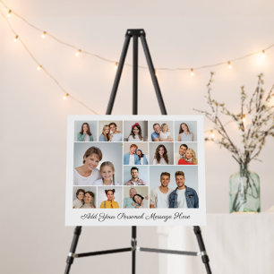14 Photo Collage Add Your Own Greeting Foam Board