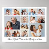 Design Your Own 22 Photo Collage Poster