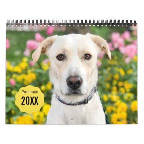 14 Photo Full Coverage _ Modern Personalized Calen Calendar