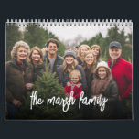 14 Photo Full Coverage Pics Minimal Design Family Calendar<br><div class="desc">Add your favorite photos to make a modern photography calendar. Each month includes room for a full photo. There is also a space on the front and the back to customize with more pictures. Each month includes a large photo -- horizontal photos work best for this design. If you need...</div>