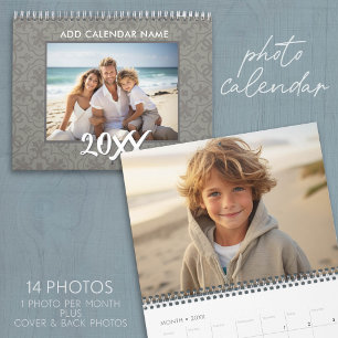 14 Photo - Photos cover entire page on Custom Calendar