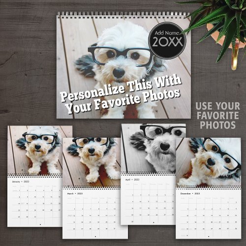 14 Photo Template Full Coverage _ Photo Collage Calendar