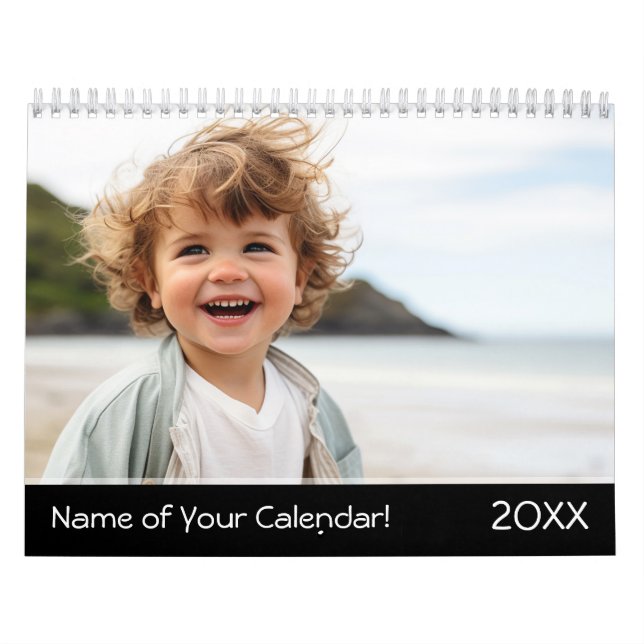 14 Photo with Full Coverage - Personalized Calendar (Cover)