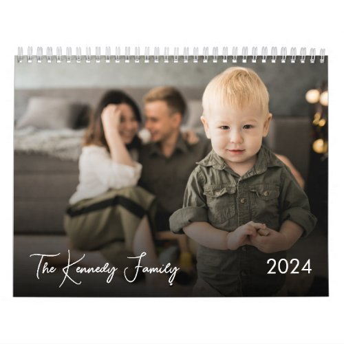 14 Photos  Custom Captions Personalized Family Calendar