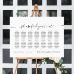 14 Tables Modern Find Your Seat Seating Chart at Zazzle